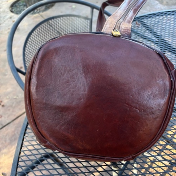 Italian Leather Vintage Backpack- Preowned/Made in Italy main image 7
